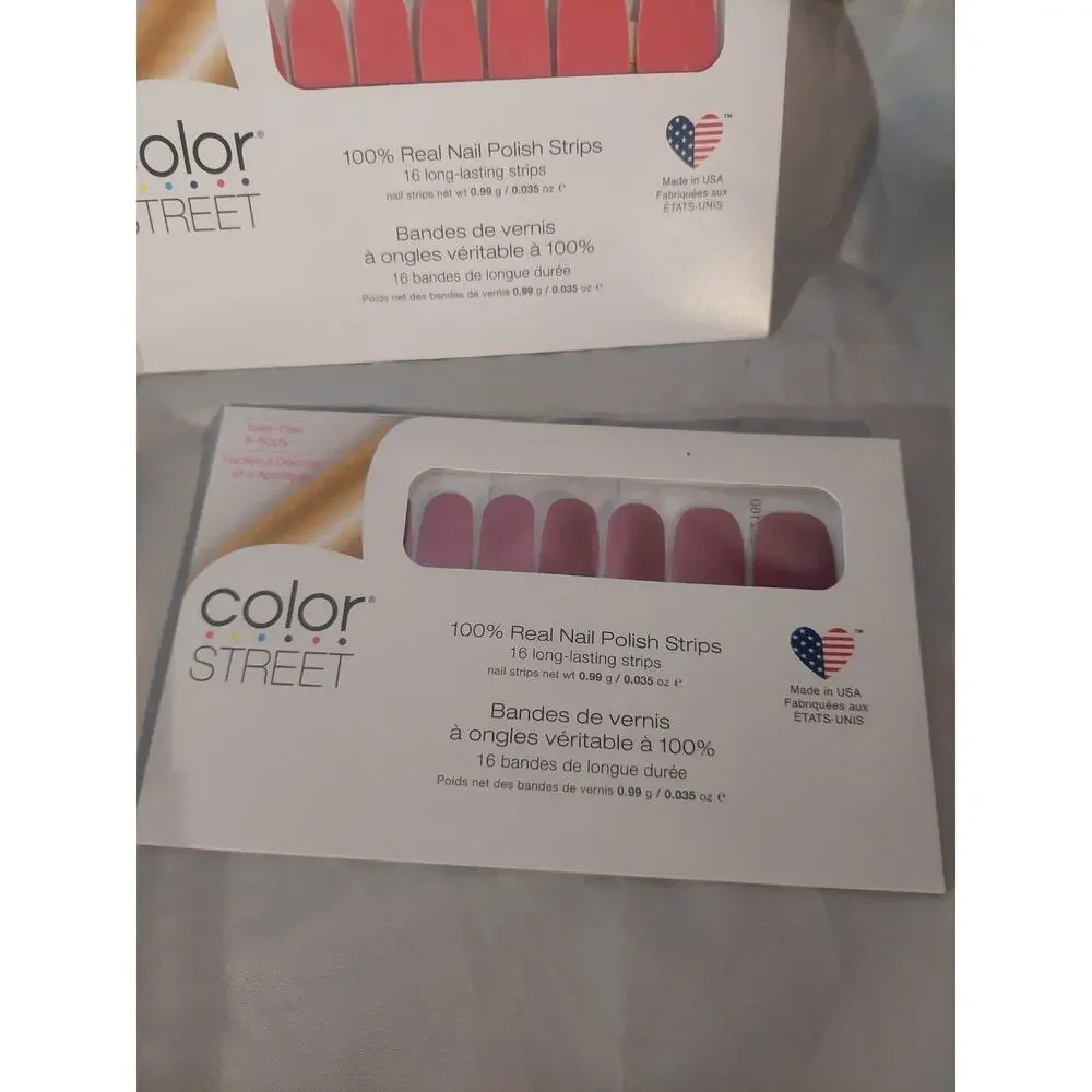Colorstreet Nail Strips Lot Of 11 Colors Long Time No Sea, Smokes On You, Havana